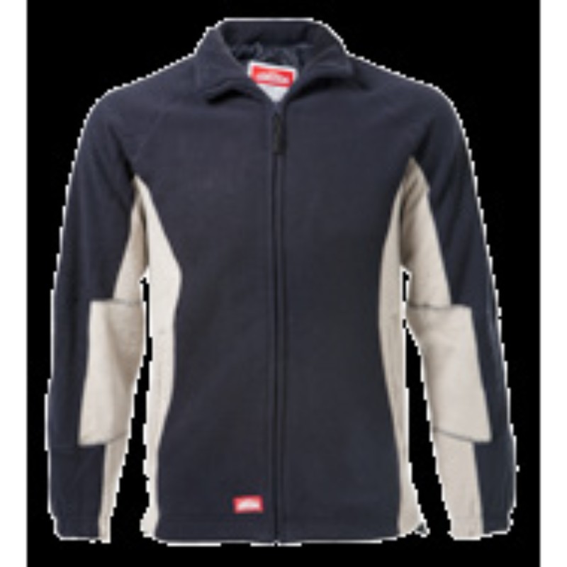 Two Color Fleece Jacket Full Sleeves Style 213